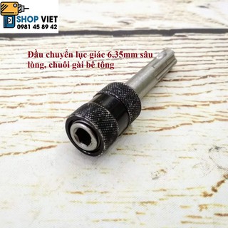 [Bán Chạy] HPV - Đầu chuyển khoan bê tông sang bắt vít lục giác có khoá cao cấp