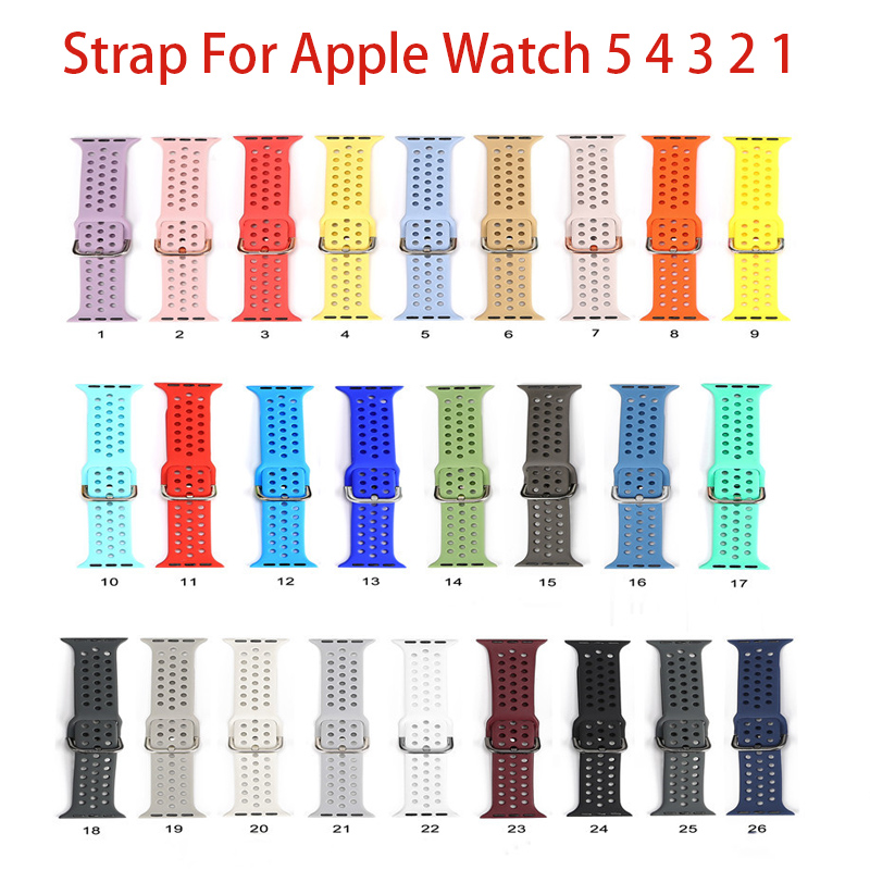 Dây Đeo Đồng Hồ Apple Watch 5 4 3 2 1 42mm 44mm 38mm 40mm