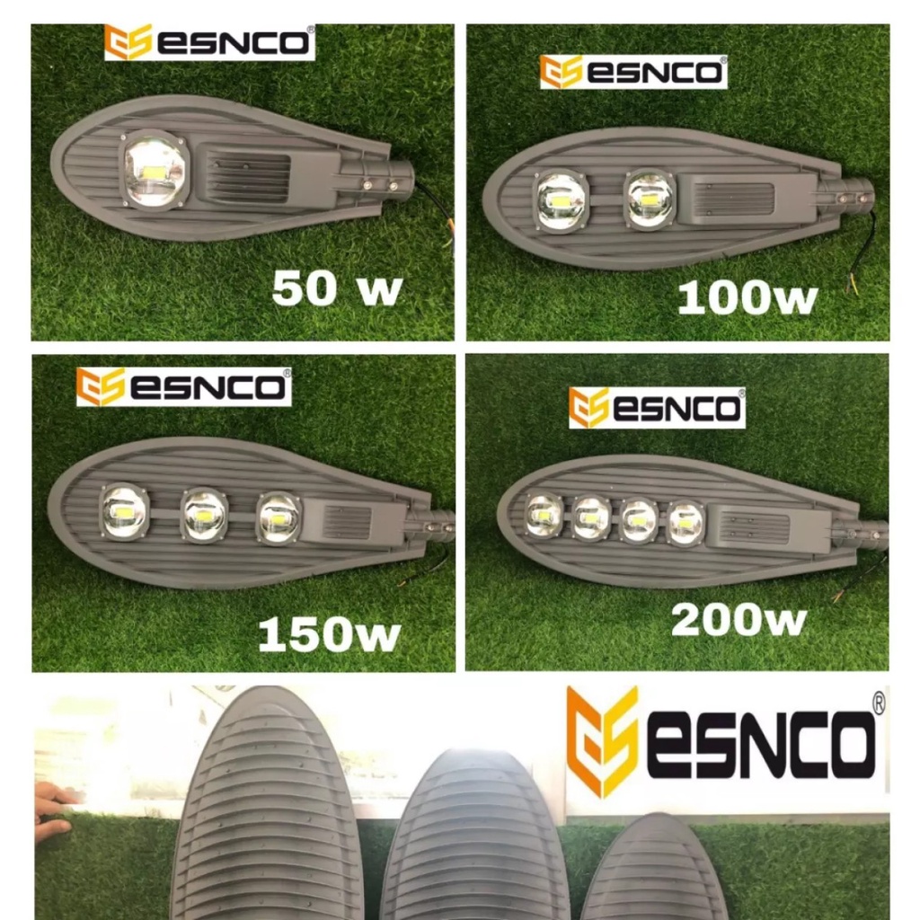 Đèn đường led hình lá cao cấp siêu sáng siêu bền 100W/150W/200W thương hiệu ESNCO