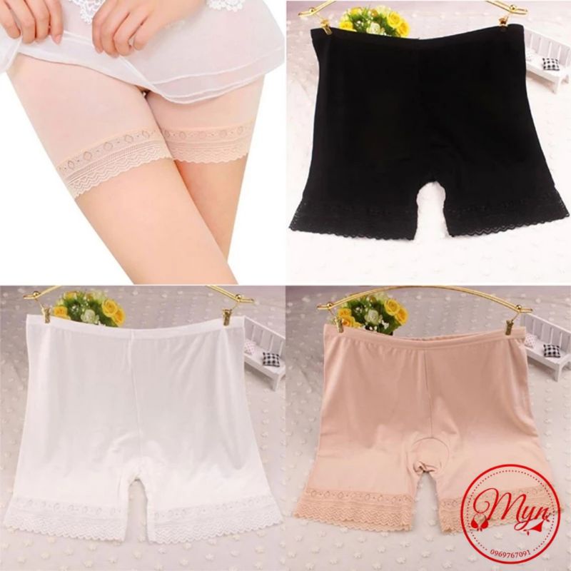 Quần mặc váy ren đùi hàng loại 1