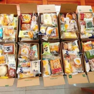 Bánh mix Đài Loan các loại, bao ngon. Em nhặt từng cái, chị em yên tâm ăn.