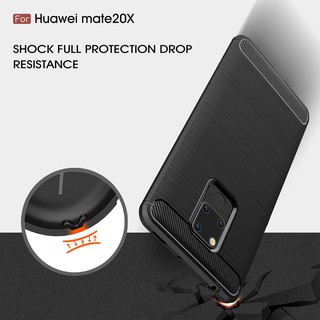 Ốp điện thoại sợi carbon mềm cho HUAWEI MATE 20 PRO 20LITE 30 pro