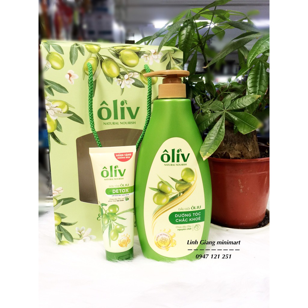 [ Tặng sữa tắm ] Dầu Gội Ôliv Natural Nourish Dưỡng Tóc Chắc Khỏe 650ml Olive Shampoo dành cho mọi loại tóc 650ml