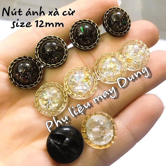 Nút kiểu tròn 12mm