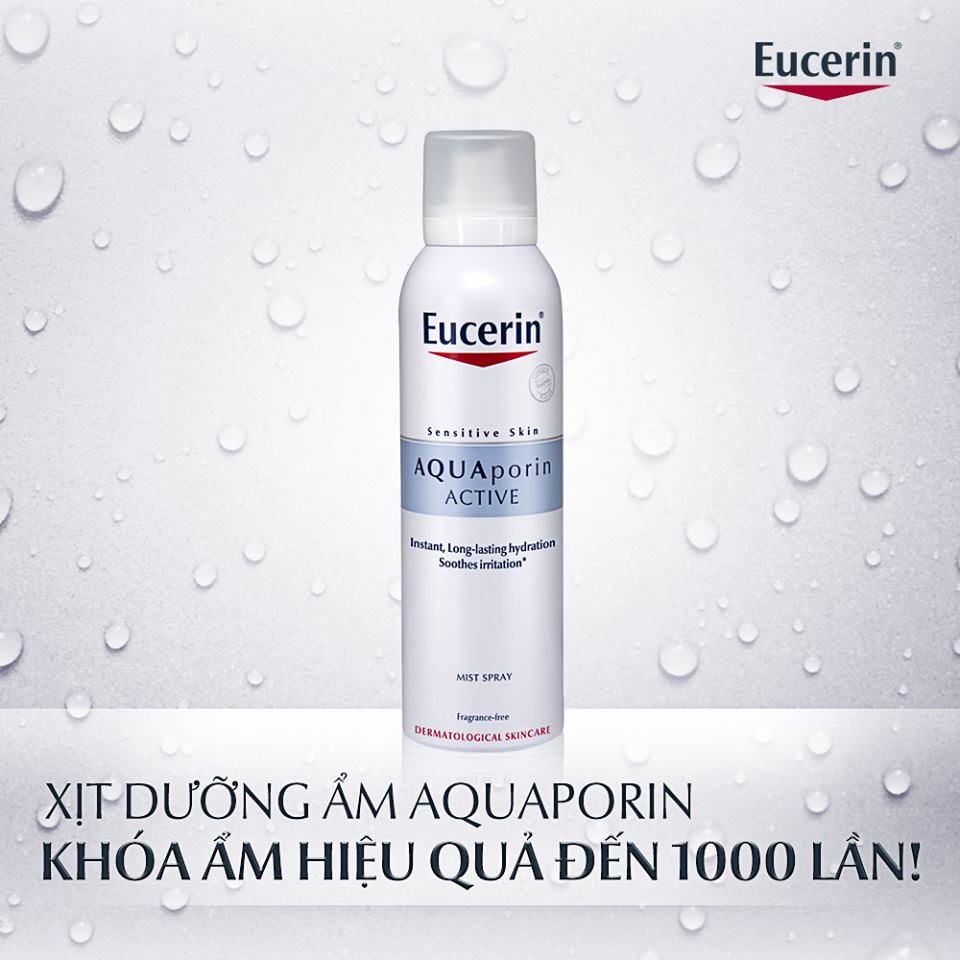 Xịt Khoáng Dưỡng Ẩm Eucerin Aqua Porin Active Mist Spray (50ml - 150ml)