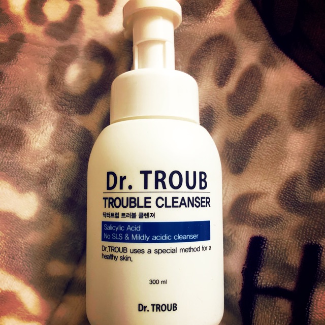 Sữa rửa mặt cho da mụn sidmool dr troub trouble cleanser