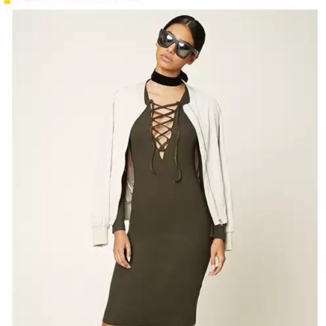 Body thun gân dây Đan ngực Forever 21 xuất dư xịn, cn màu đỏ đô siêu sang AMGOBET