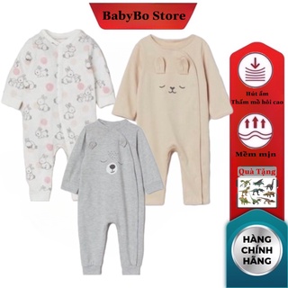 body dài tay, pyjamas cho bé hm auth size từ sơ sinh