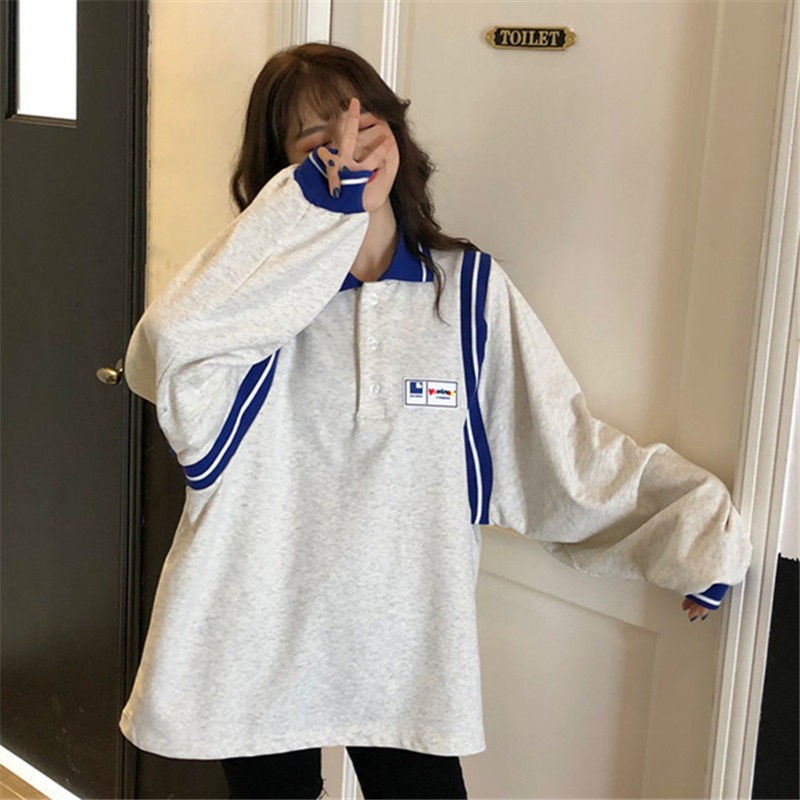 Áo Thun Tay Dài Có Cổ Cá Tính Hợp Thời Trang Dành Cho Nữ | BigBuy360 - bigbuy360.vn