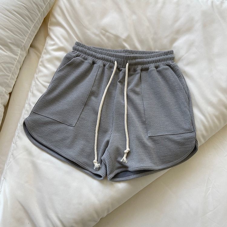 Fat mm short sleeved T-shirt + loose wide leg High Waist Shorts sports running suit women's morning running leisure fashion two-piece set