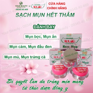 Kem mụn Hoa Đào giảm mụn dưỡng da ngừa thâm - 8g Thingroup