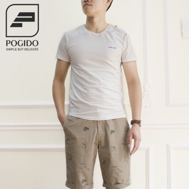 Áo phông cộc tay nam 100% cotton - Áo phông cộc tay nam 100% cotton