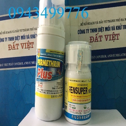 combo 2 chai thuốc diệt côn trùng nhập khẩu