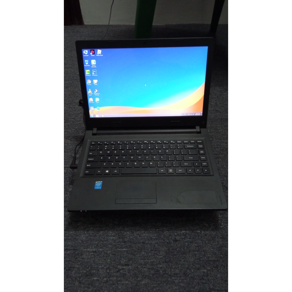 Máy tính xách tay lenovo ideapad 100 14IBD, chíp core i3 5005U, ram 4gb DDR3L, chạy mượt ổn định | BigBuy360 - bigbuy360.vn