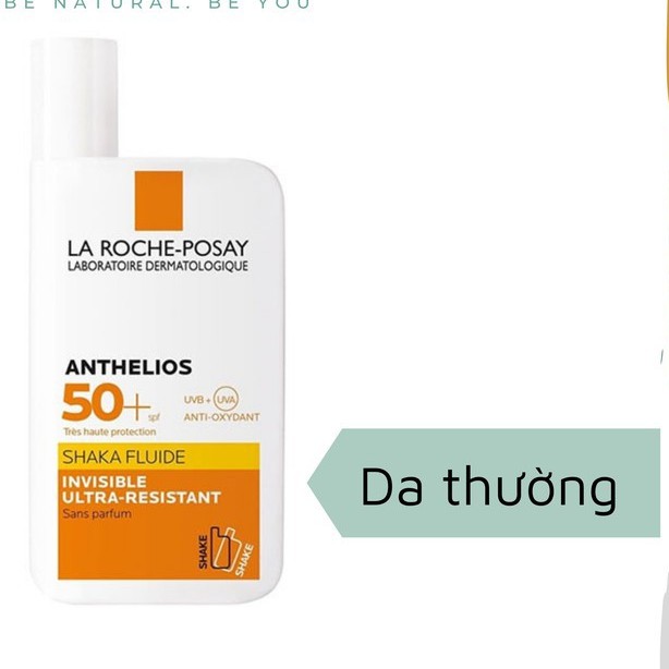 [Mã 55FMCGSALE1 giảm 10% đơn 250K] Kem Chống Nắng La Roche-Posay Anthelios Shaka Fluid SPF 50+ _ Không Nhờn Rít (50ml)