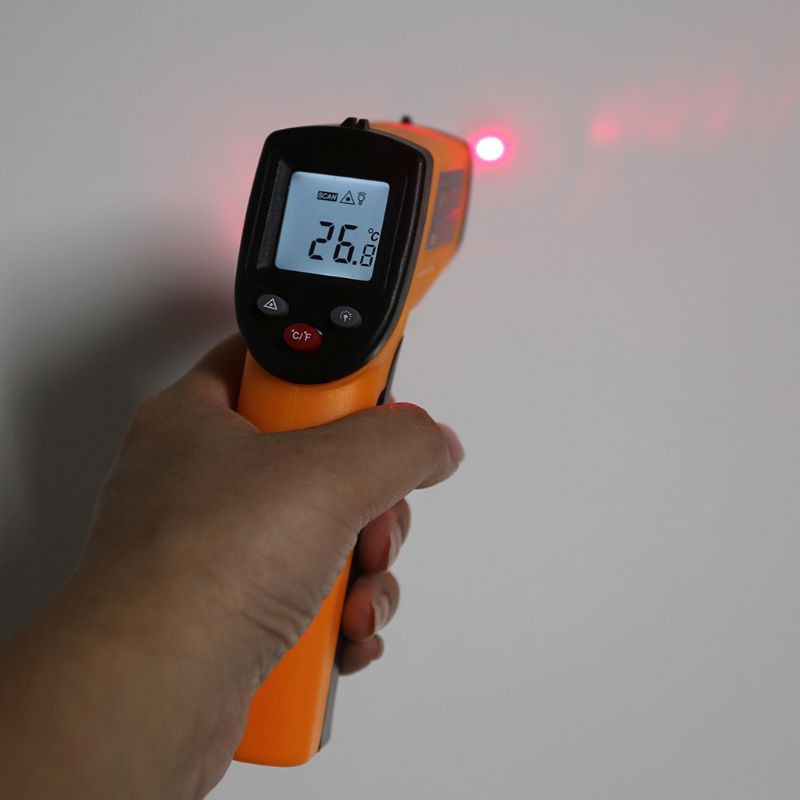 Nhiệt kế điện tử đo nhiệt độ bằng hồng ngoại GM320