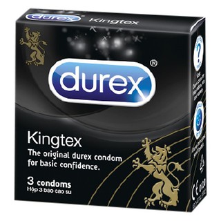 Bao cao su Durex Kingtex 3s
