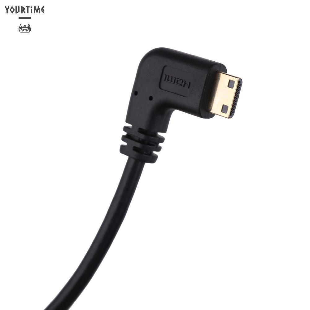 Cáp Hdmi-Compatible Sang Mini Hdmi-Comp 90 1080p Cho Máy Quay, Máy Tính