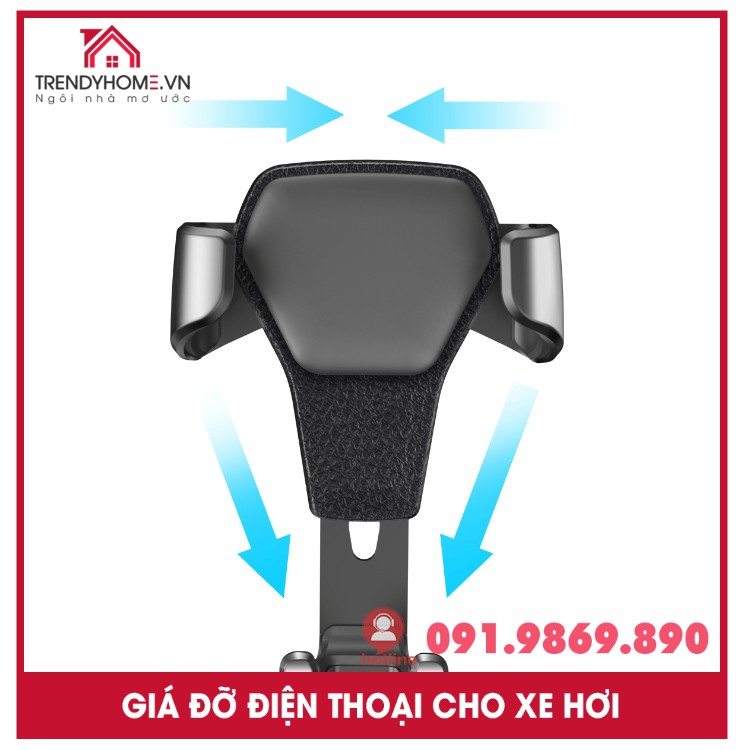 Giá đỡ kẹp điện thoại tiện dụng để trên xe hơi | Hàng chất lượng cao đóng hộp dễ vận chuyển | BigBuy360 - bigbuy360.vn
