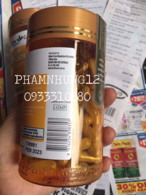 Nhau Thai Cừu Healthy Care 5000mg 100 Viên Của Úc.