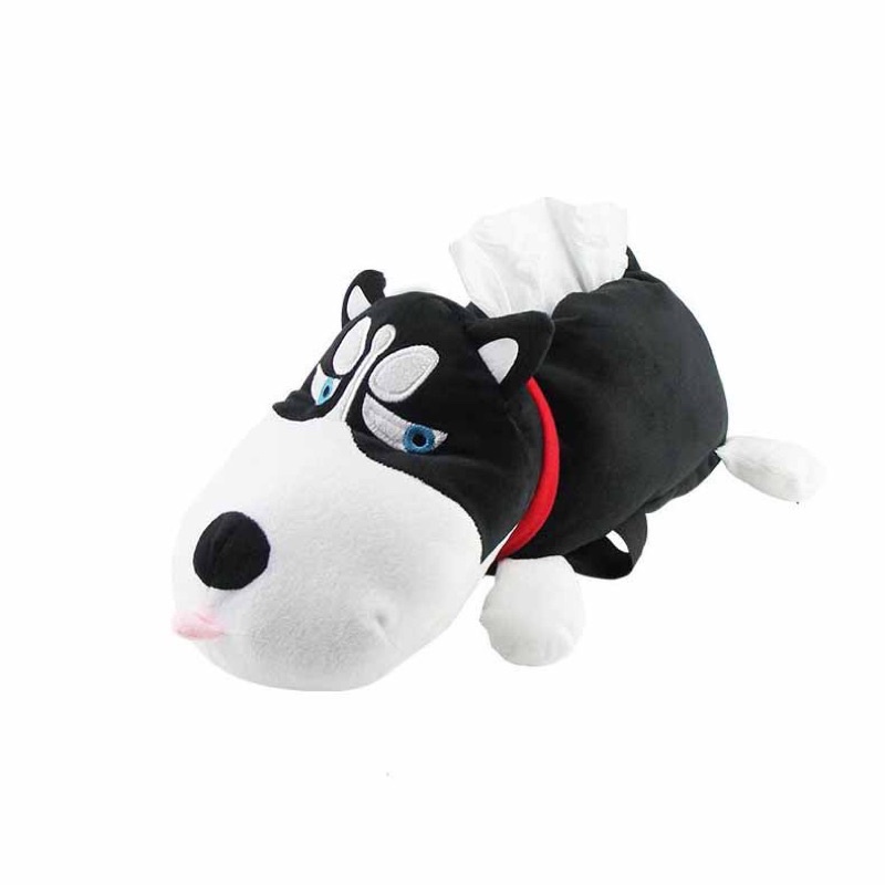 Hộp đựng khăn giấy hình thú nhồi bông dễ thương , hộp đựng khăn giấy sáng tạo trên ô tô