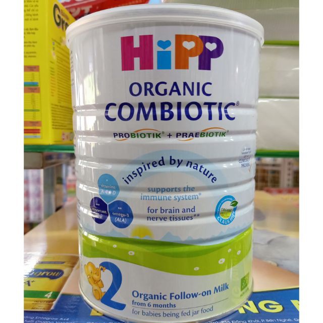 Sữa bột dinh dưỡng HiPP 2 Combiotic Organic 800g