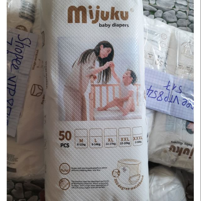 Tã quần Mijuku size XL 50M