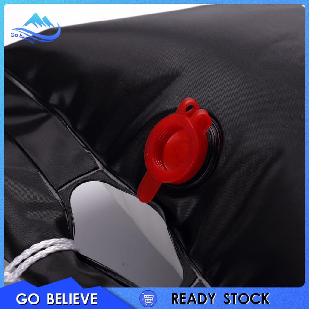 Túi Tắm Năng Lượng Mặt Trời Gấp Được 20L Dùng Cho Cắm Trại Leo Núi Du Lịch