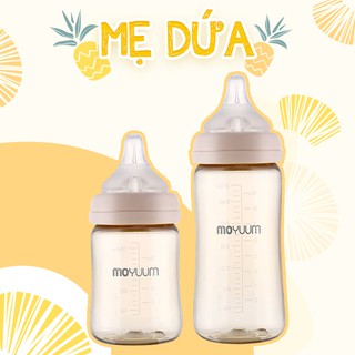 Bình sữa Moyuum 170ml/270ml chính hãng (Hỗ trợ đổi núm)