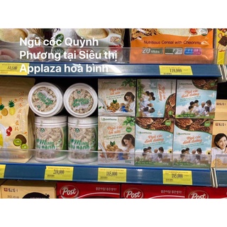 Bột ngũ cốc lợi sữa quỳnh phương 27 loại hạt cho mẹ sau sinh, mẹ bầu, mẹ ít sữa hộp 500g amiha