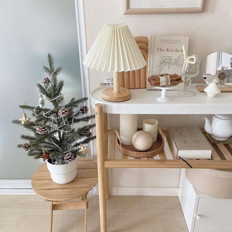 Đèn ngủ để bàn cổng USB phong cách Bắc Âu trang trí nhà cửa