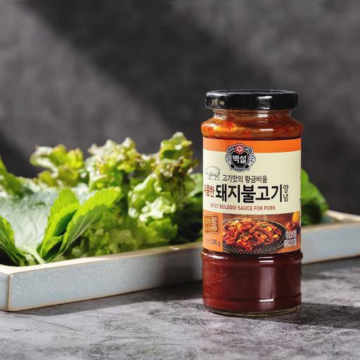 Sốt Ướp Thịt Heo Cay Bulgogi Cj Hàn Quốc Chai 290gr