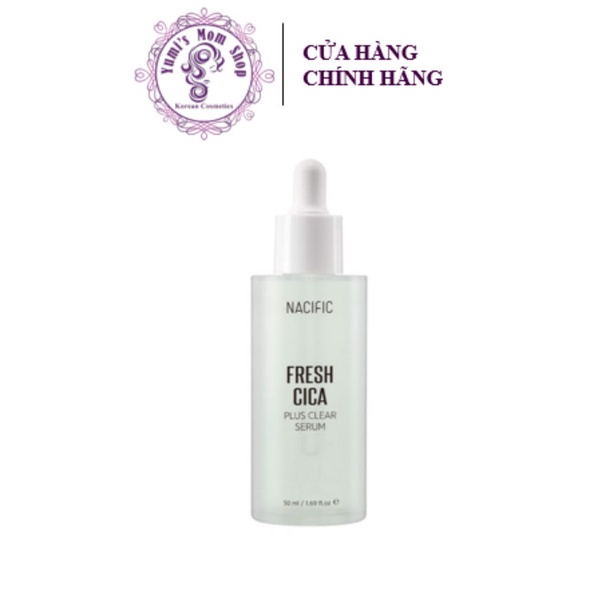 Tinh Chất Làm Dịu, Phục Hồi Da Mụn NACIFIC Fresh Cica Plus Clear Serum 50ml