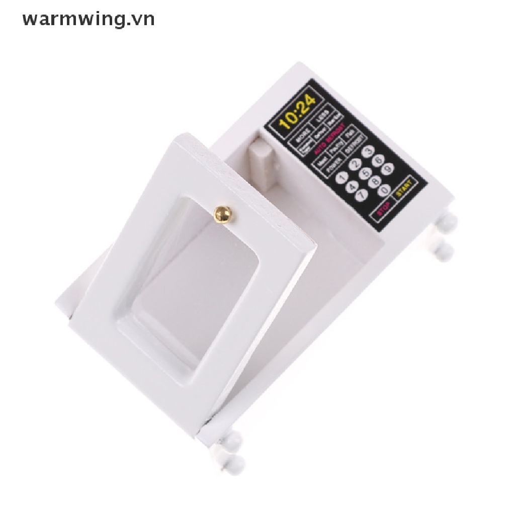 【warmwing】 Dollhouse Miniature Furniture Kitchen Accessory  Microwave Oven 1:12 .