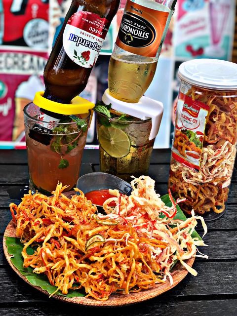 Mực sợi mix 3 vị, mực hấp dừa + mực bơ tỏi + mực tomyum, ăn liền | BigBuy360 - bigbuy360.vn