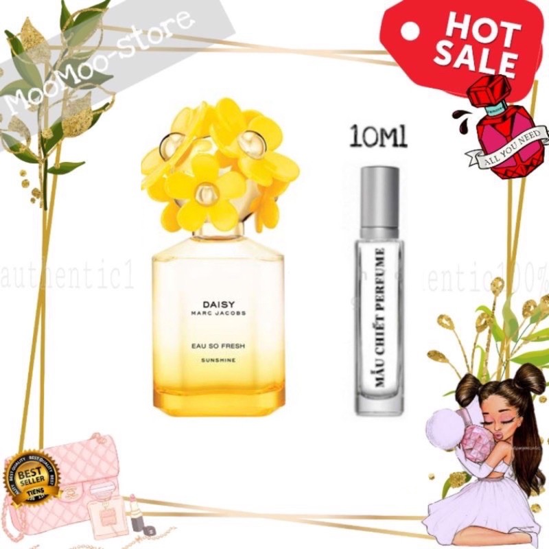 💥HOT💥 Nước hoa dùng thử Marc Jacobs Daisy Eau So Fresh Sunshine EDT 5ml/10ml/20ml | BigBuy360 - bigbuy360.vn