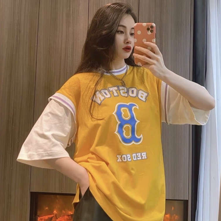 Áo Thun MLB Unisex Couple  - Cotton Thoáng Mát Dành Cho Mùa Hè || THE BOX STUDIO