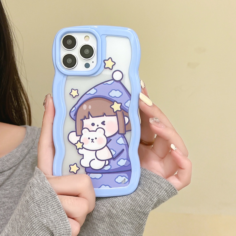 Ốp lưng iphone ốp Điện Thoại silicone acrylic Họa Tiết Hoạt Hình Cho Apple iPhone 14131211 Ốp lưng iphone ốp Điện Thoại mini Xinh Xắn Dành Cho Iphone promax XS XR xsmax se2020 678 plus