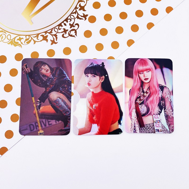 Thẻ Ảnh Polaroid In Hình Nhóm Nhạc Kpop BLACKPINK