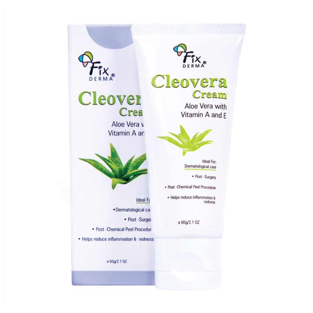 Kem dưỡng ẩm Fixderma Cleovera - Kem dưỡng ẩm, dưỡng trắng da fixderma 60gr