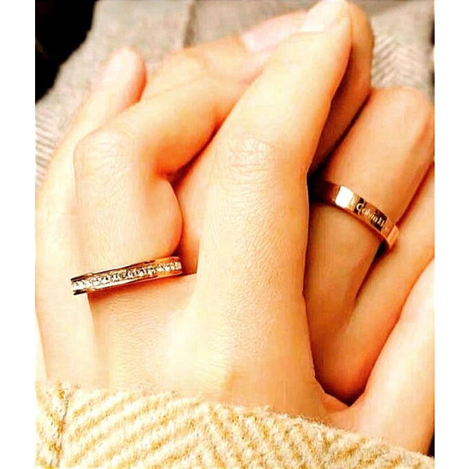 😍 Nhẫn CK nam nữ thời trang, thép không gỉ