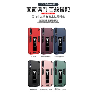 Ốp điện thoại cứng kiểu giáp chống rơi chống sốc kèm giá đỡ tiện dụng cho SAMSUNG GALAXY A50 A30S A50S