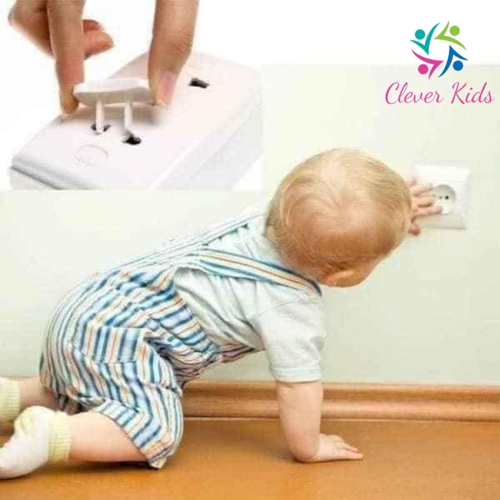 Nút bịt ổ điện chống giật chống cháy an toàn cho bé