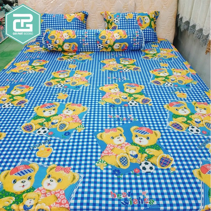 [Mã SKAMA07 giảm 8% tối đa 50K đơn 250K] [Link 2_Bông ] Ga thun lạnh việt nam cao cấp ( Không áo gối ,đủ kích thước)