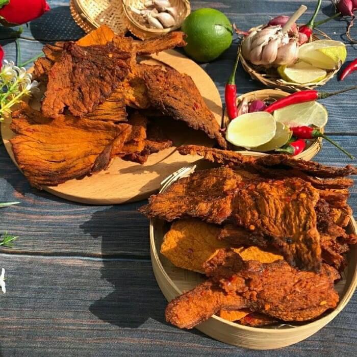 [ HCM ] Khô bò miếng loại 1 siêu ngon ( Thơm ngon - đậm vị ) | hũ Pet 300gram | BigBuy360 - bigbuy360.vn