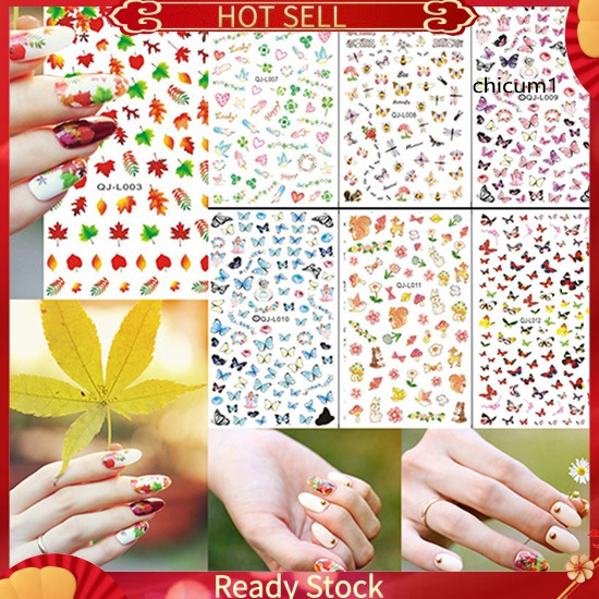 [Hàng mới về] Miếng dán trang trí móng tay