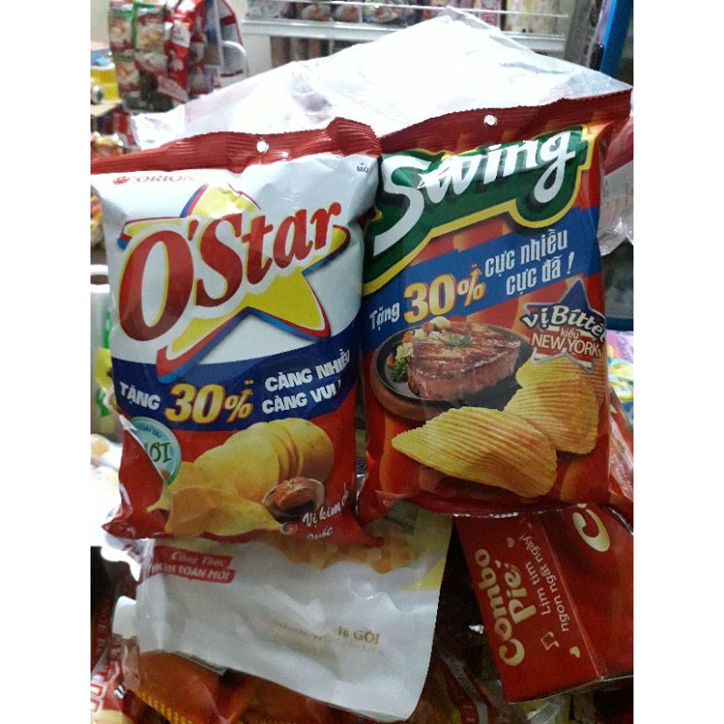 Bánh snack Swing, O'Star gói 63g