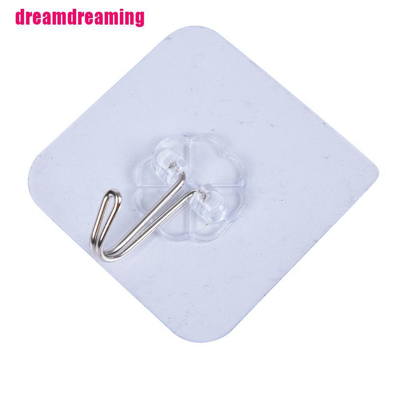 1 Móc Treo Đồ Gắn Tường Trong Suốt Tiện Lợi Dành Cho Nhà Tắm