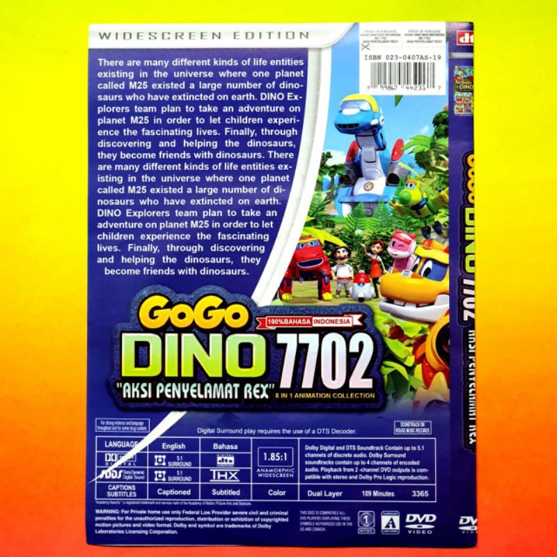 Áo Thun In Họa Tiết Hoạt Hình Gogo Dino Giải Trí