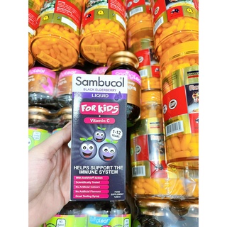 Siro tăng đề kháng Sambucol Anh 120ml
